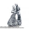 925 Sterling Silver Husband and Wife Dancing Charm Compatible with your Pandora.
