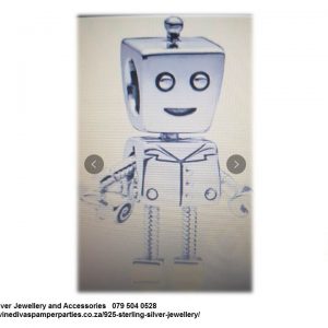 Man Robot charm