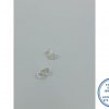 925 Sterling Silver Butterflies for studs 1 pair