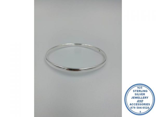 925 Sterling Silver Bangle 65mm